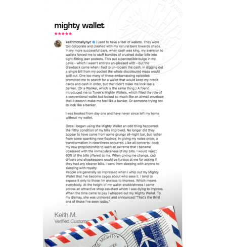 Air Mail Mighty Wallet