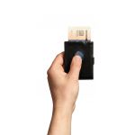 Exentri Portemonnaie Schach Schwarz